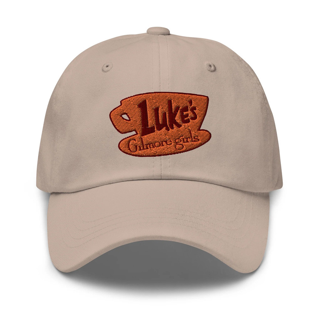 Gilmore Girls Merch Luke's Diner Embroidered Hat Birthday Gifts For Her Gilmore Girls Merch Luke's Diner Embroidered Hat Birthday Gifts For Her