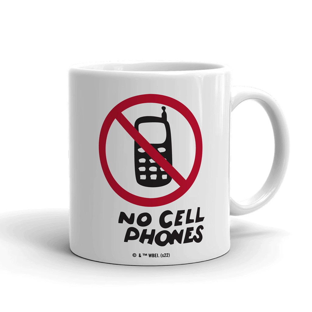 Gilmore Girls Merch Luke's Diner Mug No Cell Phones Coffee Cup Gifts For Friends