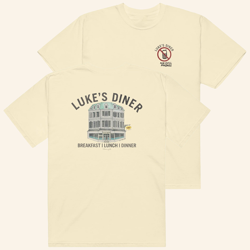 Gilmore Girls Merch Luke's Diner Shirt Unique Birthday Gift For Wife