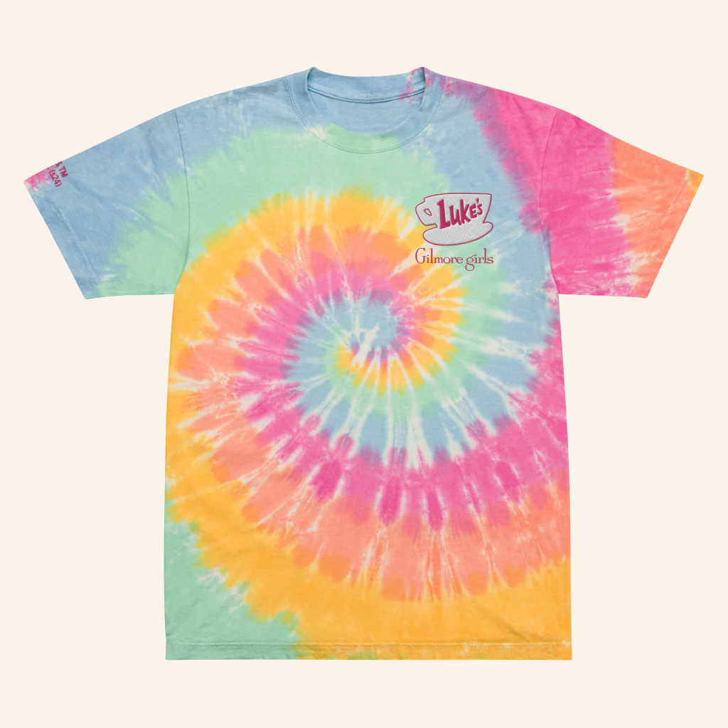Gilmore Girls Merch Luke's Diner Tie Dye Shirt Unique Gift For Friends