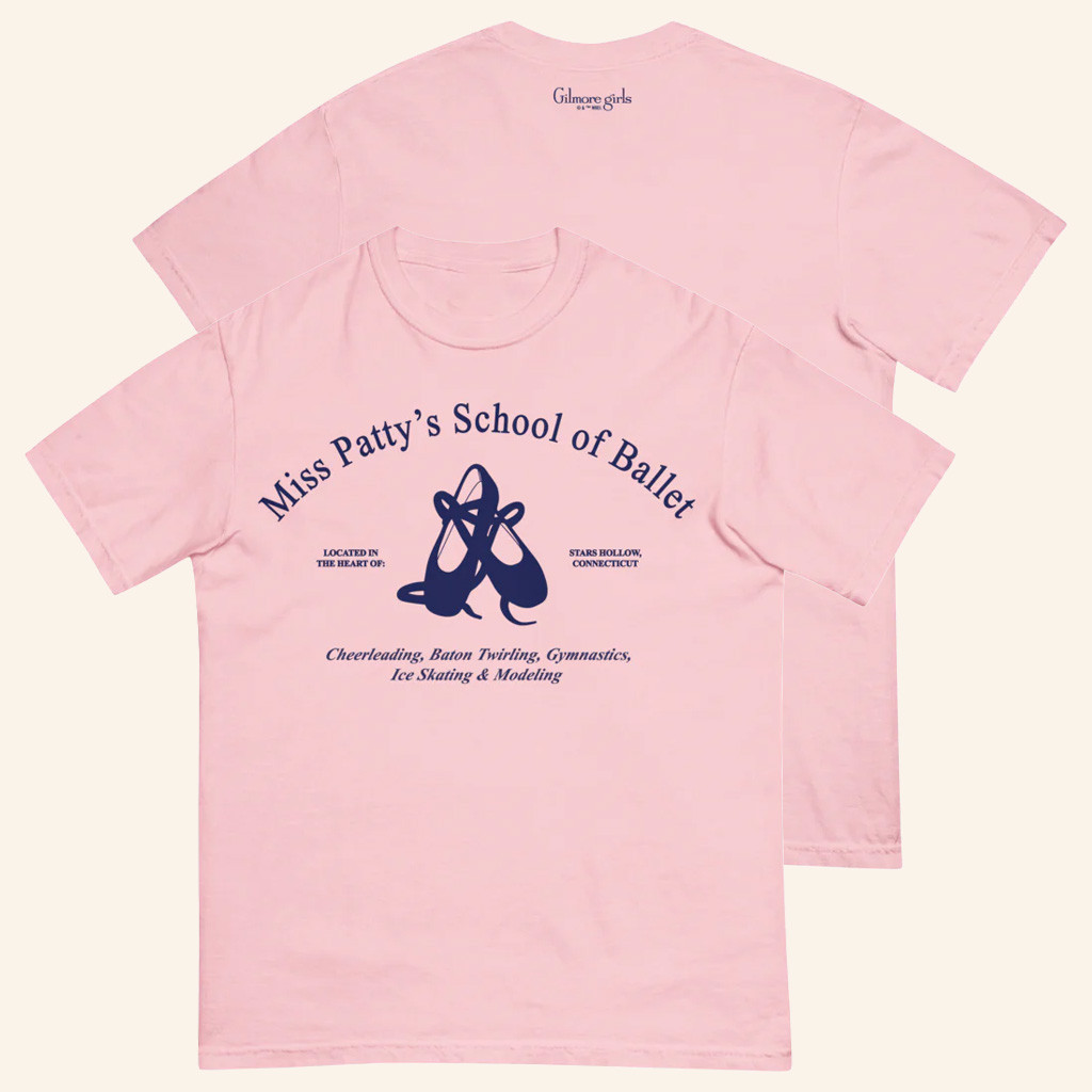 Gilmore Girls Merch Miss Patty's School Of Ballet T-Shirt Best Gifts For Her