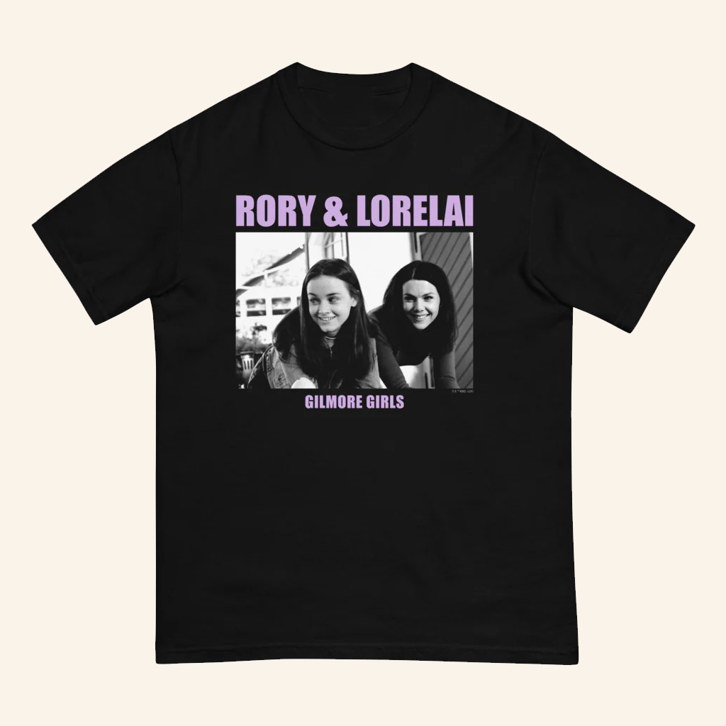 Gilmore Girls Merch Rory And Lorelai T-Shirt Black Best Gifts For Fans Gilmore Girls Merch Rory And Lorelai T-Shirt Black Best Gifts For Fans