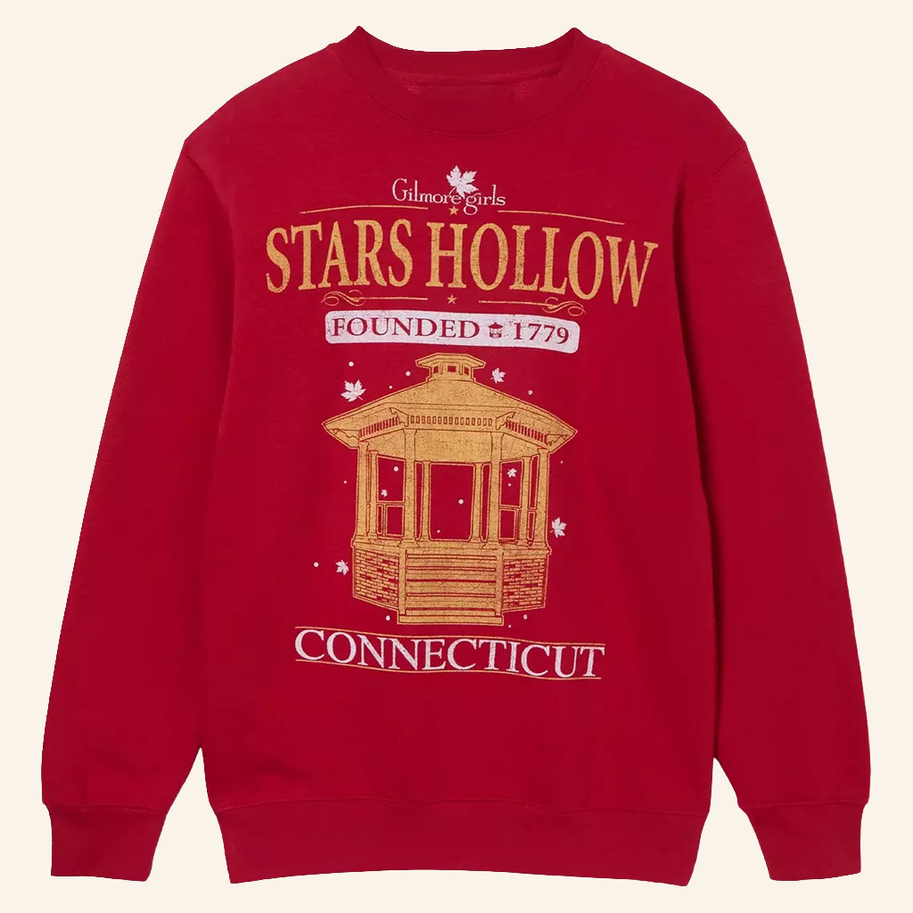 Gilmore Girls Merch Stars Hollow Gazebo Sweatshirt Gifts For Besties