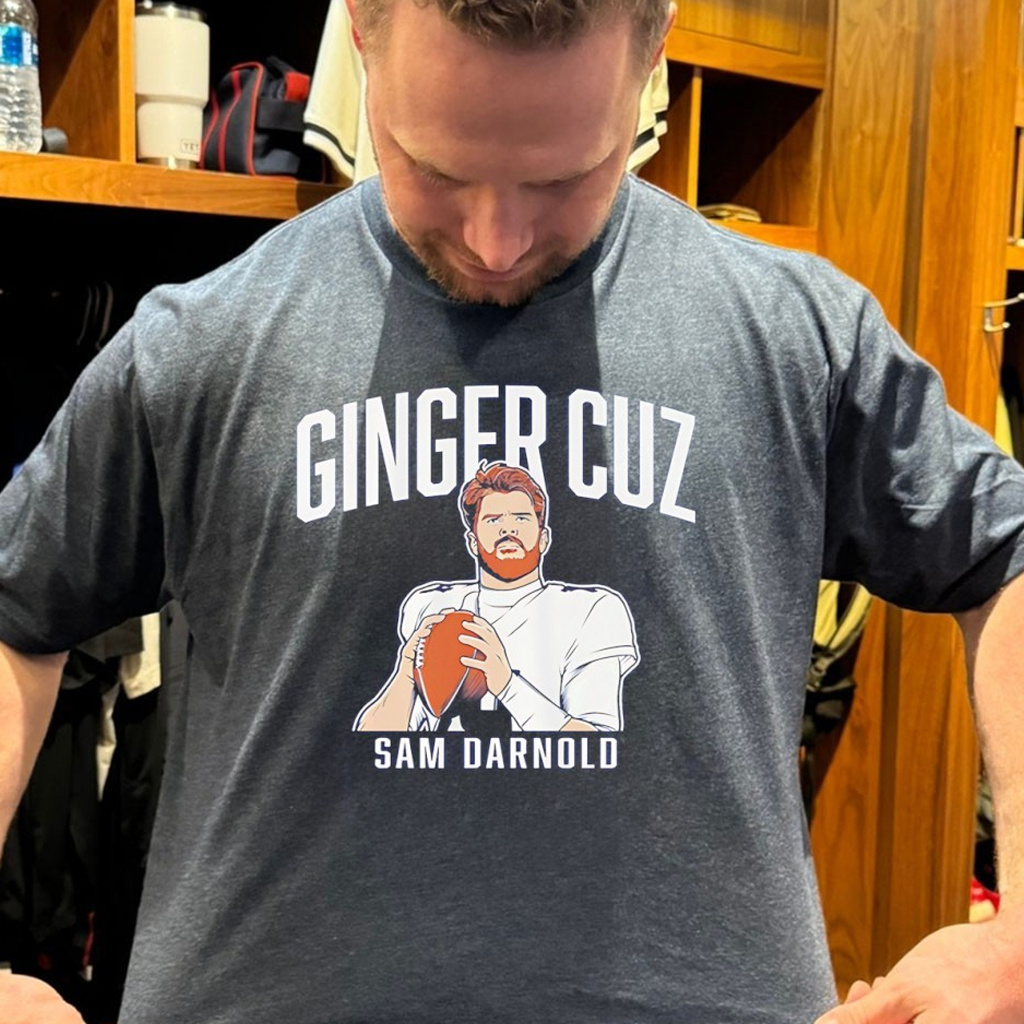Ginger Cuz Sam Darnold Seattle Seahawks Football 2026 Shirt Gifts For Football Player Ginger Cuz Sam Darnold Seattle Seahawks Football 2026 Shirt Gifts For Football Player