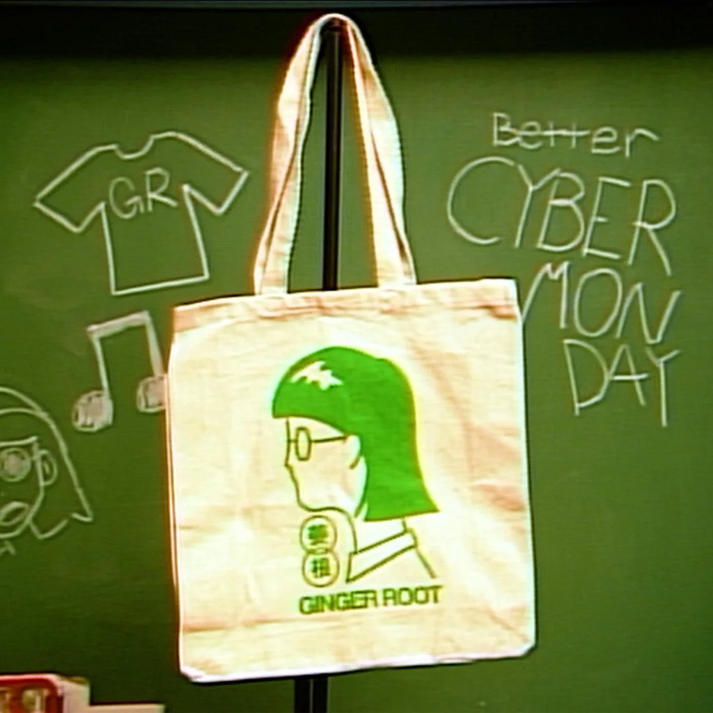 Ginger Root Merch Cam Doodle Tote Bag Birthday Gift For Daughter