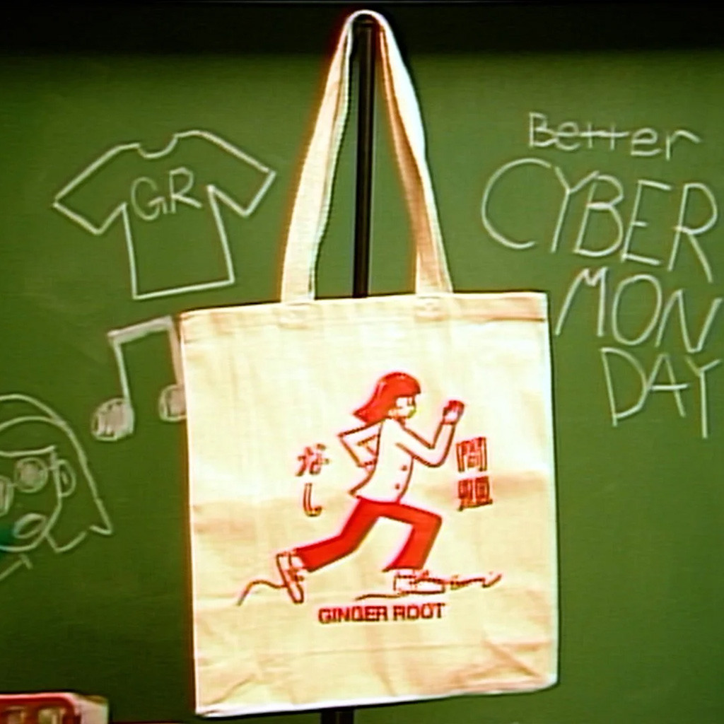 Ginger Root Merch Cam Running Tote Bag Best Gifts For Sister