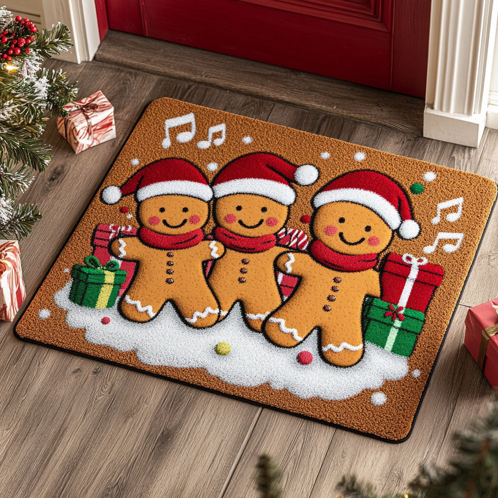 Ginger Song Doormat Best Gift For Friends and Family on Christmas Day