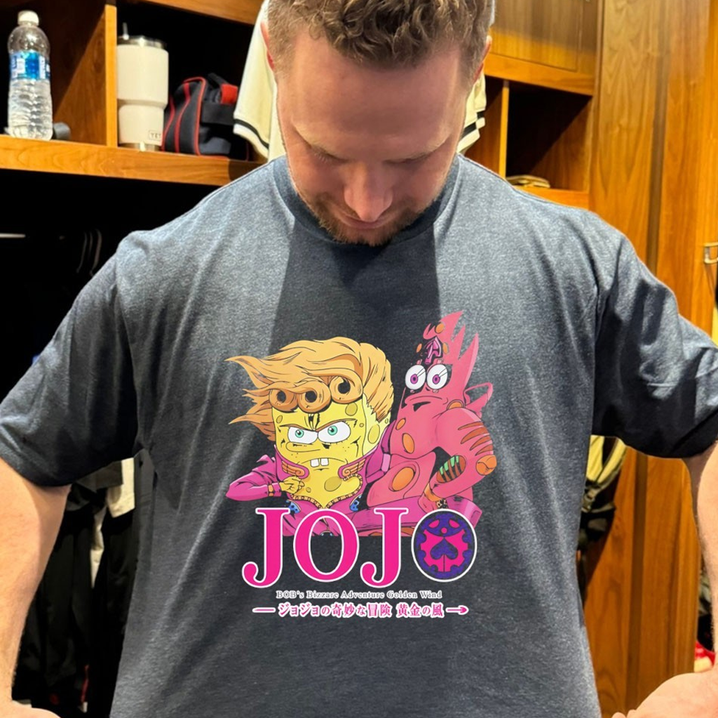 Giornobob Jojo Bob's Bizzare Adventure Golden Wind Shirt Present For Son Giornobob Jojo Bob's Bizzare Adventure Golden Wind Shirt Present For Son