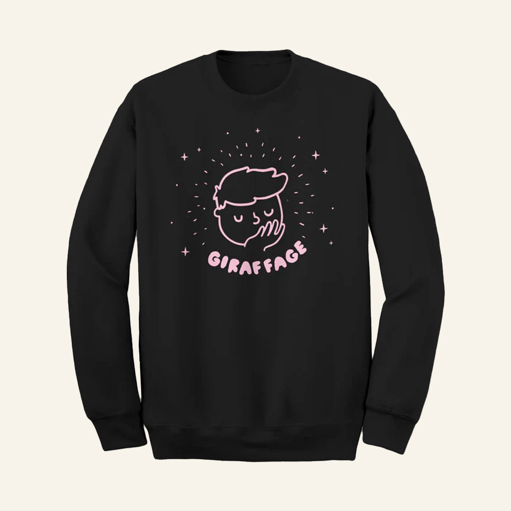 Giraffage Merch Sweet Boy Black Sweatshirt Good Christmas Gifts For Her Giraffage Merch Sweet Boy Black Sweatshirt Good Christmas Gifts For Her