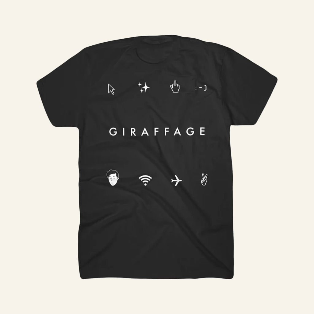 Giraffage Merch Symbol Black T-Shirt Christmas Presents For Friend Giraffage Merch Symbol Black T-Shirt Christmas Presents For Friend