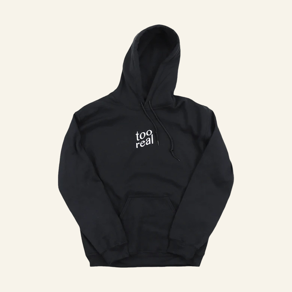 Giraffage Merch Too Real Black Hoodie Christmas Presents For Brother Giraffage Merch Too Real Black Hoodie Christmas Presents For Brother