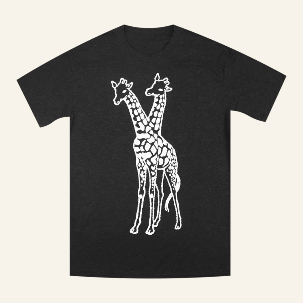 Giraffage Merch Two Headed Giraffe Black T-Shirt Christmas Gifts For Husband Giraffage Merch Two Headed Giraffe Black T-Shirt Christmas Gifts For Husband