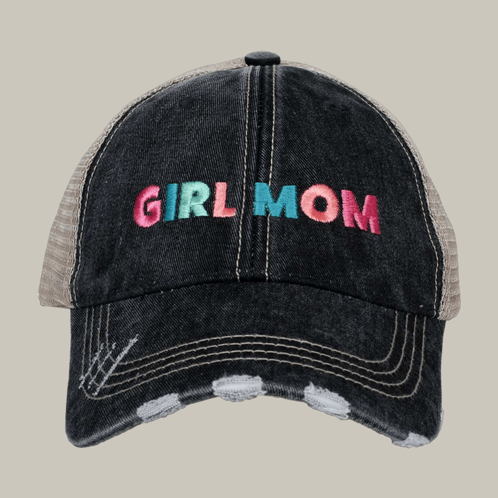 Girl Mom Trucker Hat Katydid Brand Hat Funny Presents For Girlfriend