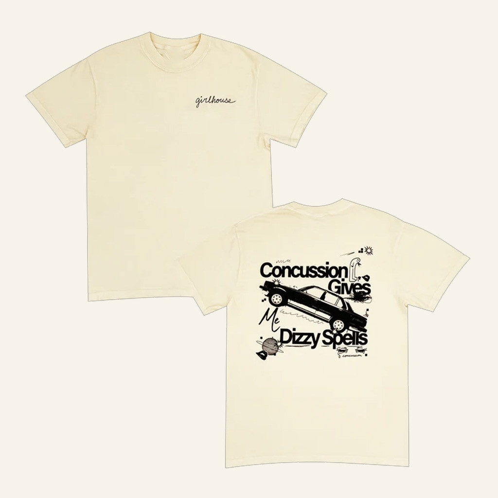 Girlhouse Merch Concussion Gives Me Dizzy Spells T-Shirt Christmas Ideas For Friend Girlhouse Merch Concussion Gives Me Dizzy Spells T-Shirt Christmas Ideas For Friend