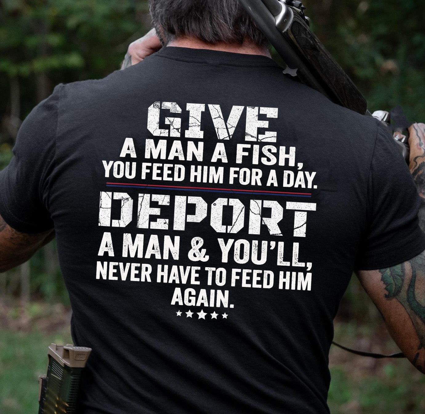 Give A Man A Fish You Feed Him For A Day Shirt Funny Fishing T-Shirt Father's Day Gift for Dad Give A Man A Fish You Feed Him For A Day Shirt Funny Fishing T-Shirt Father's Day Gift for Dad