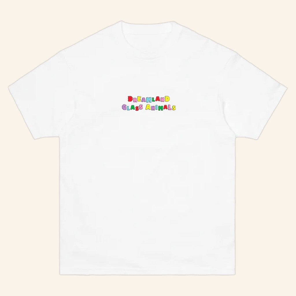 Glass Animals Merch White T-Shirt Gift Ideas For Husband Glass Animals Merch White T-Shirt Gift Ideas For Husband