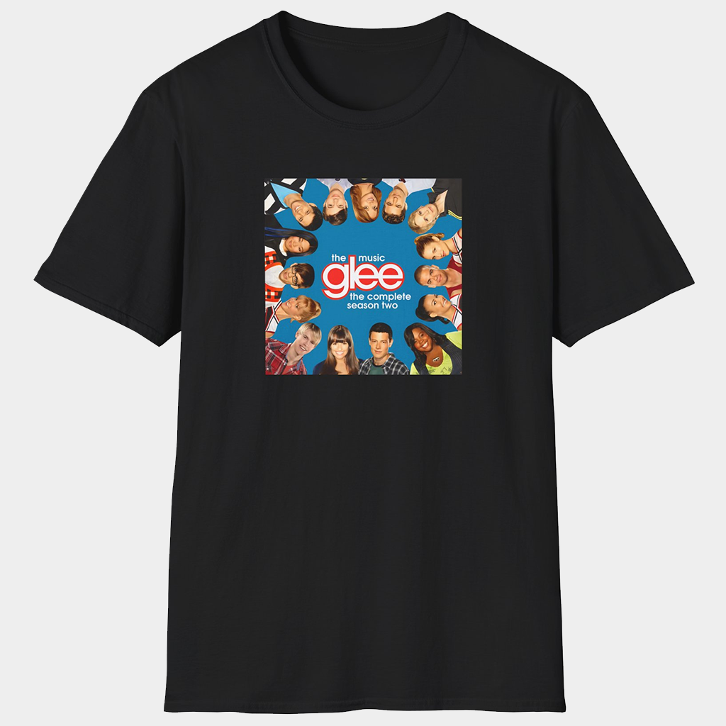 Glee Merch Glee Cast Silhouette Musical T-Shirt Gift Ideas For Friends