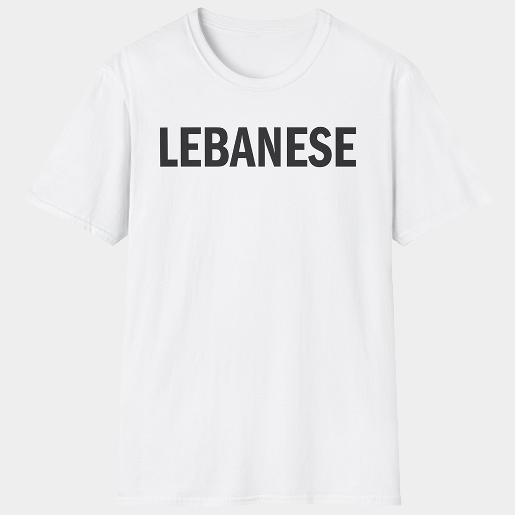 Glee Merch Glee Lebanese T-Shirt Birthday Gifts For Him Her