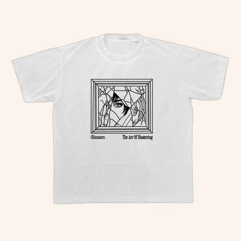 Glimmers Band Merch The Art Of Shattering T-Shirt Music Related Gifts For Guys Glimmers Band Merch The Art Of Shattering T-Shirt Music Related Gifts For Guys