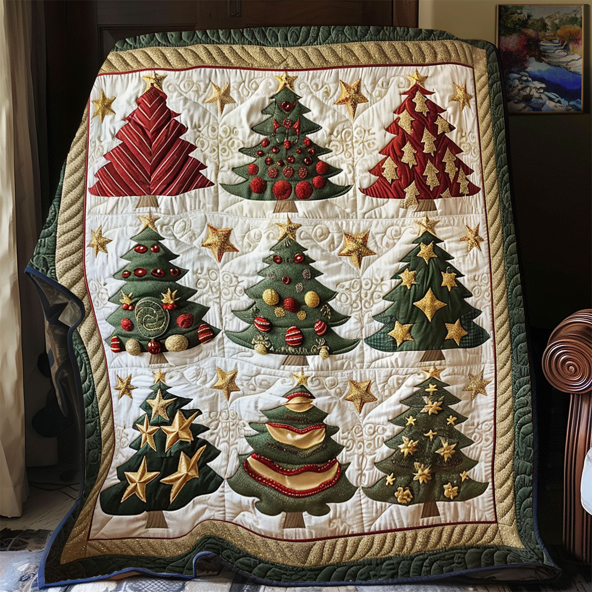 Glitter Pine Quilt Premium Quilt Blanket to Enhance Bedroom Comfort