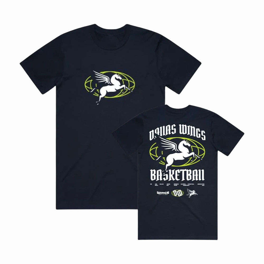 Global Pegasus Dallas Wings T-Shirt 2026 WNBA Season Opener Clothing Great Gift For Fans