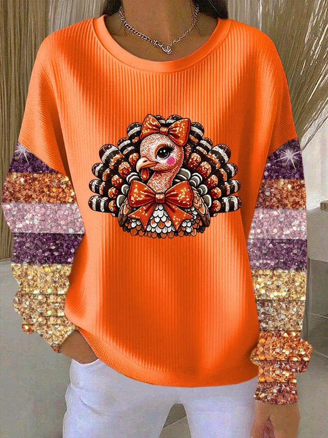 Glorious Turkey Sweatshirt Happy Thanksgiving Apparel Best Thanksgiving Gifts