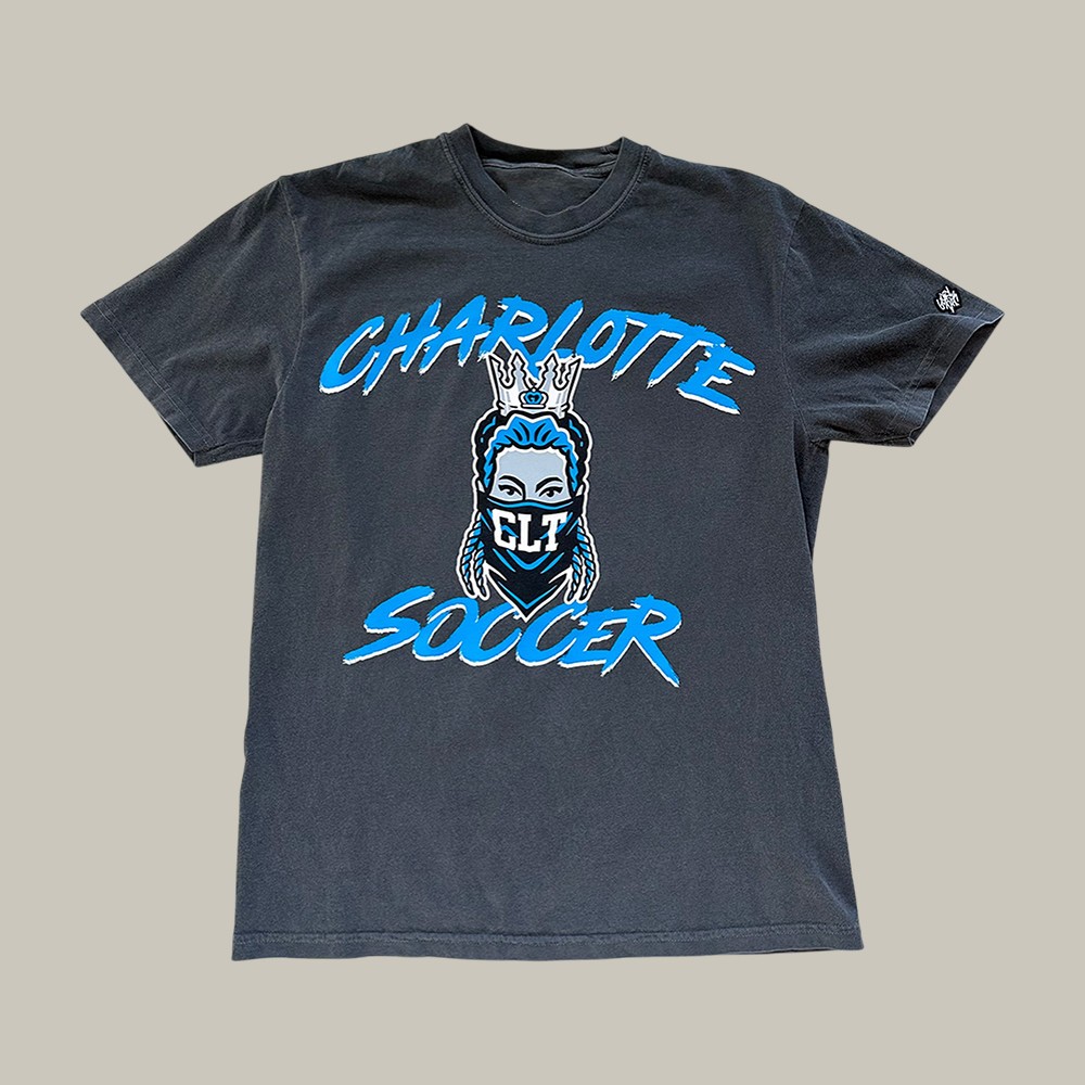 Glory Days Apparel Classic Misfit Queen T-Shirt Charlotte Soccer Shirt Unique Gift For Him