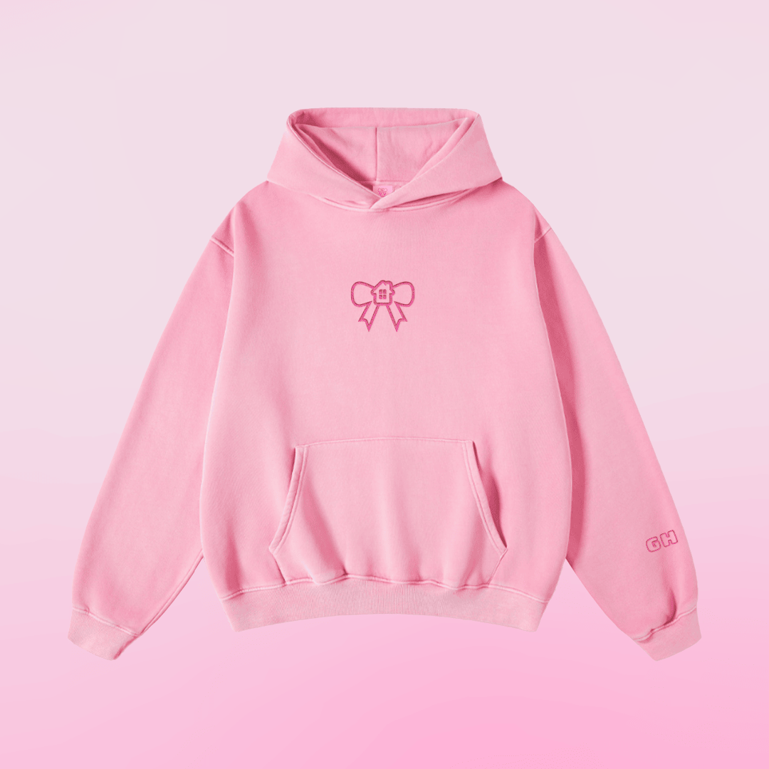 Glow House Hoodie You Are Loved Bow Hoodie Mother's Day Gift for Dad