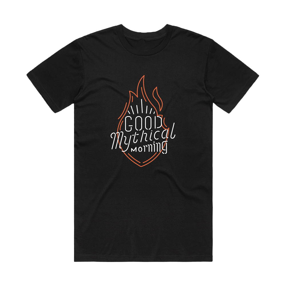 GMM Merch GMM Neon Sign T-Shirt Good Mythical Morning Merchandise Gifts For Fans