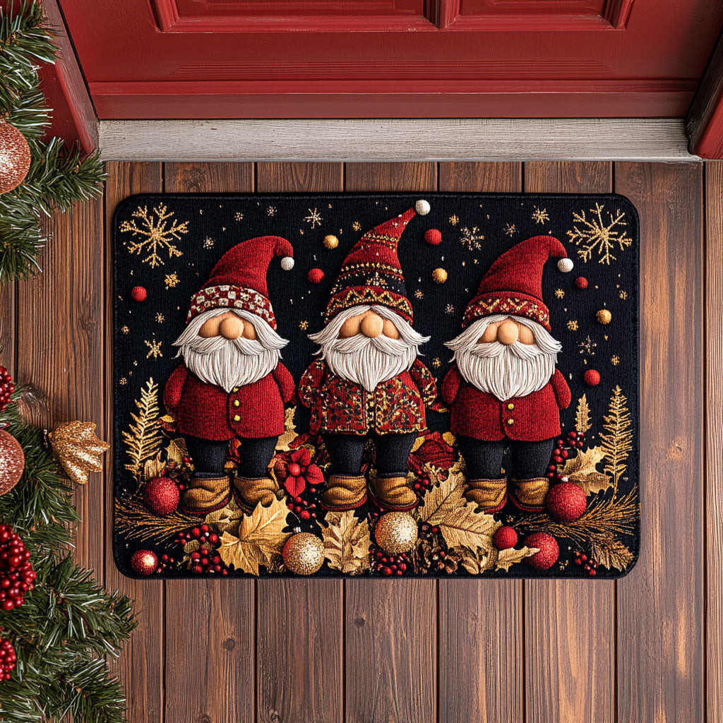 Gnome Cheer Doormat Best Gift For Friends and Family on Christmas Day