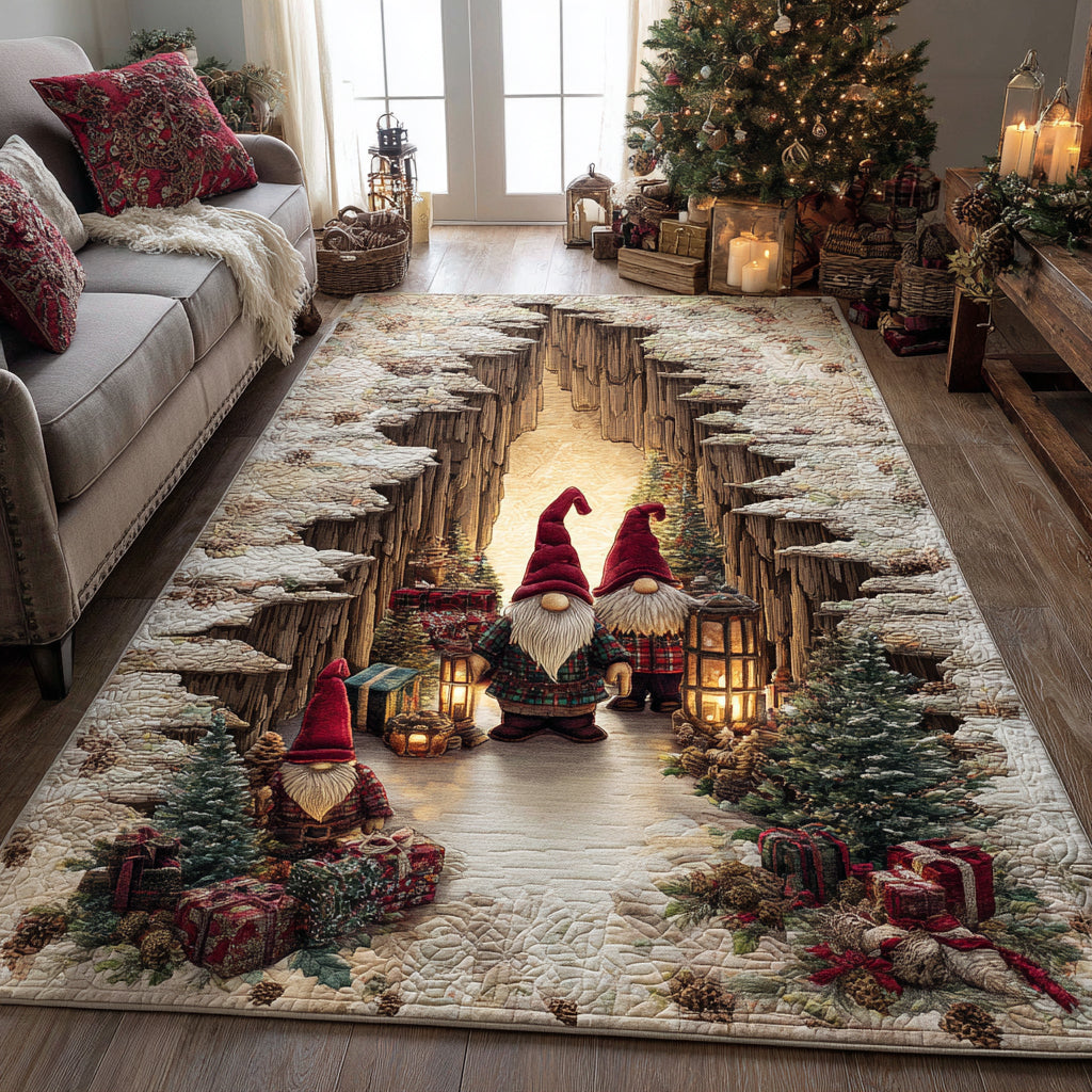 Gnome Den Area Rug Entryway Design Ideas Christmas Gift From Grandma
