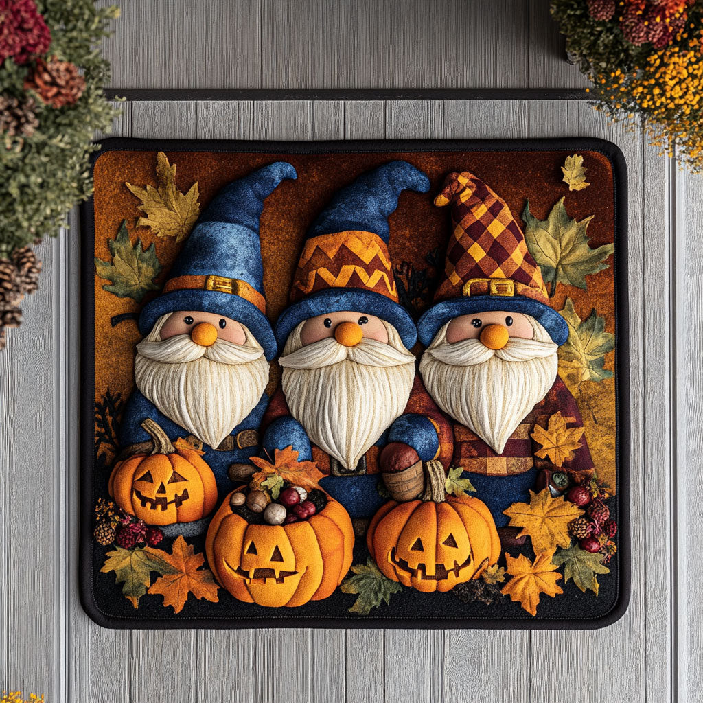 Gnome o Ween Doormat Best Decoration Gift For Friends and Family on Halloween Day