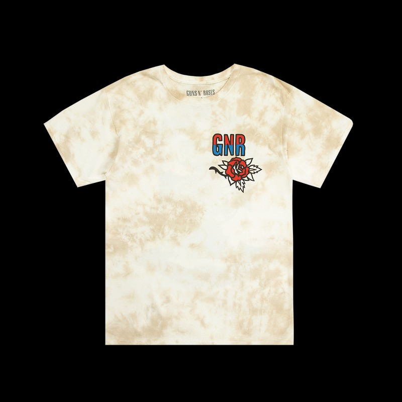 GN'R Flash Tie Dye T-Shirt Cool Gifts For Music Lovers