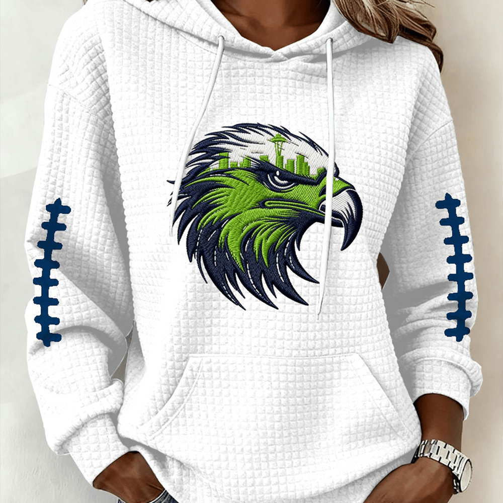 Go Hawks Seattle Seahawks Hoodie Football Merch The 12s Fan Gear