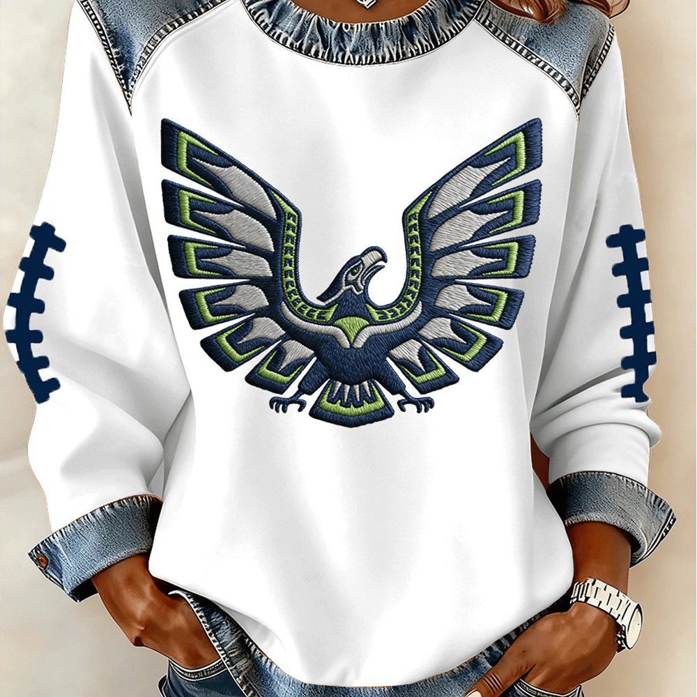 Go Hawks Seattle Seahawks Sweatshirt Football Clothing Gift For Mother