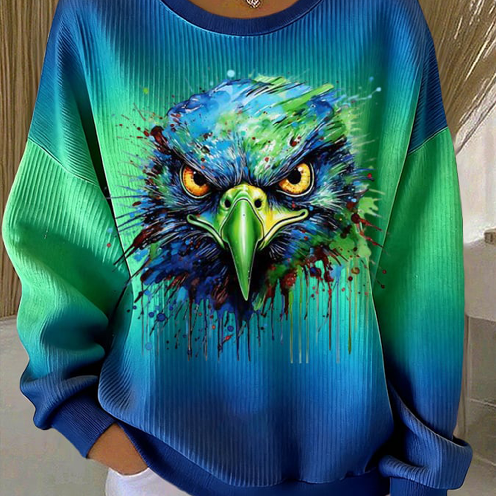 Go Hawks Seattle Seahawks Sweatshirt Game Day Football Clothing Mother Gift Ideas