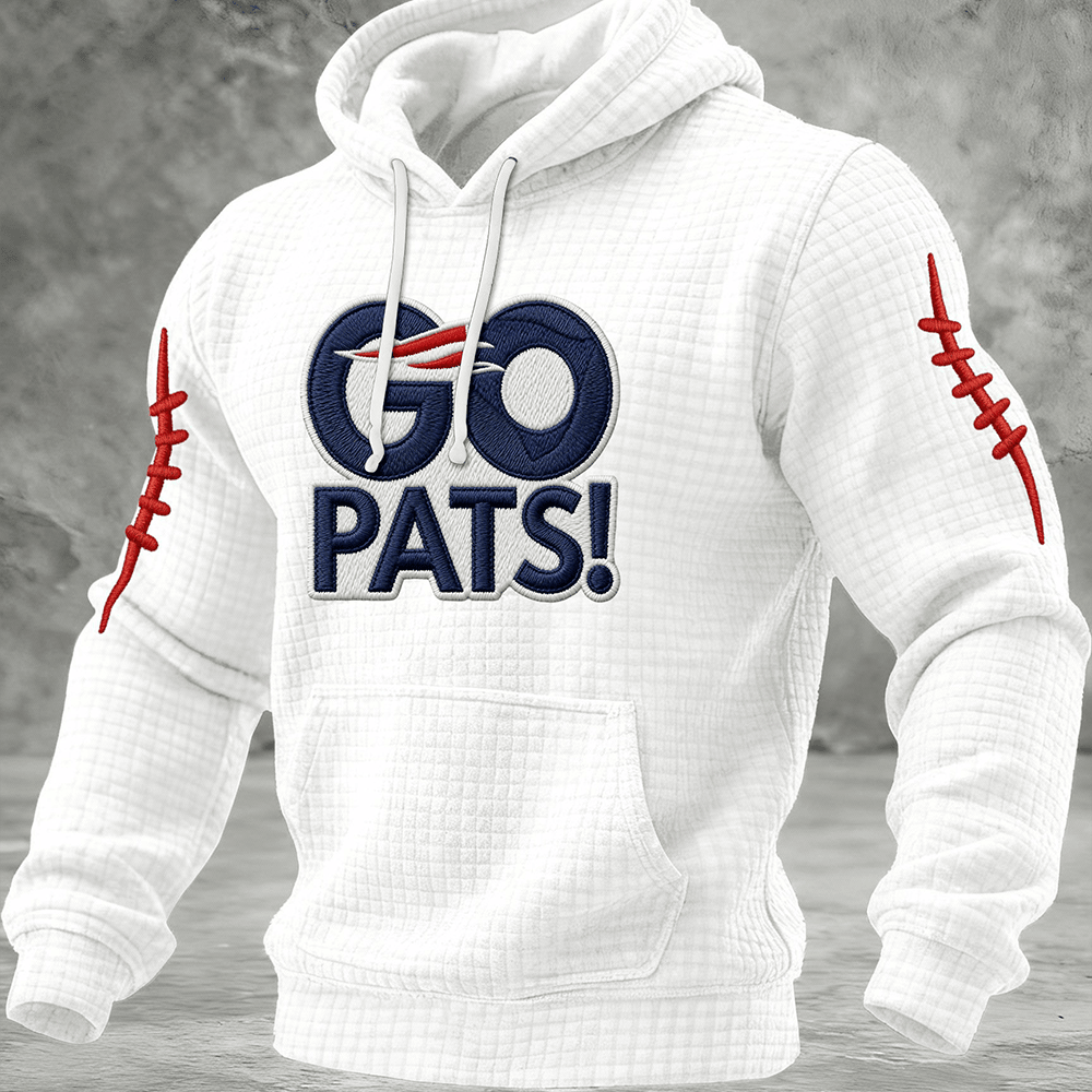 Go Pats New England Patriots Hoodie Football Apparel Gift For Patriots Nation