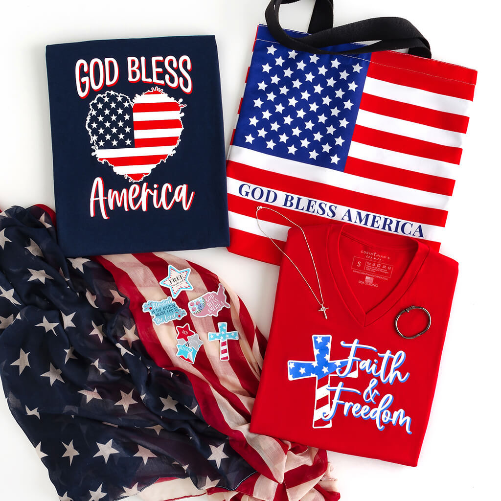 God Bless America Bundle Christian Gifts For Women