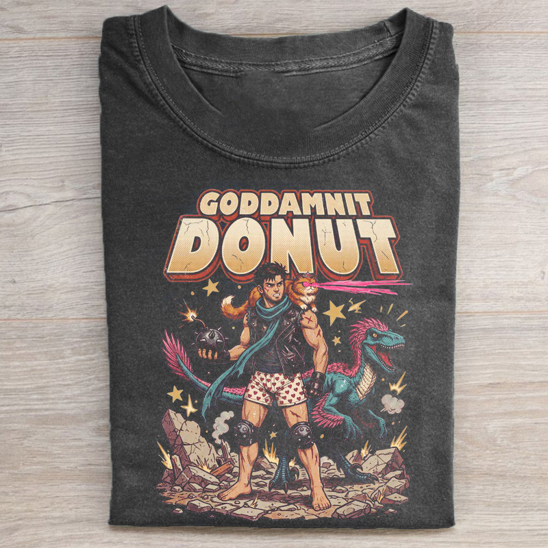 God Damnit Donut T-Shirt Donut Holes Fan Club Merch Gifts For Son