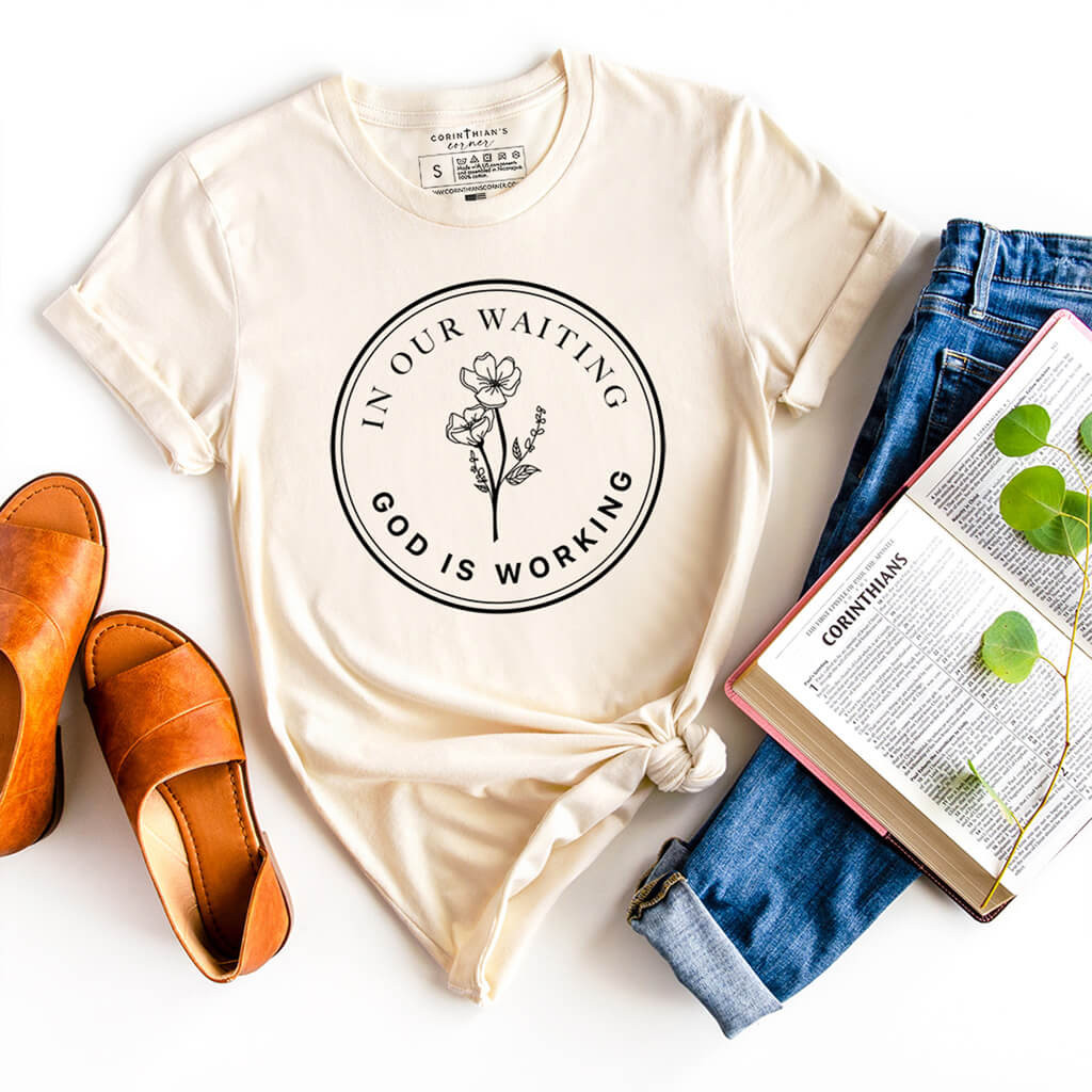God Is Working Shirt Christian Gifts For Women