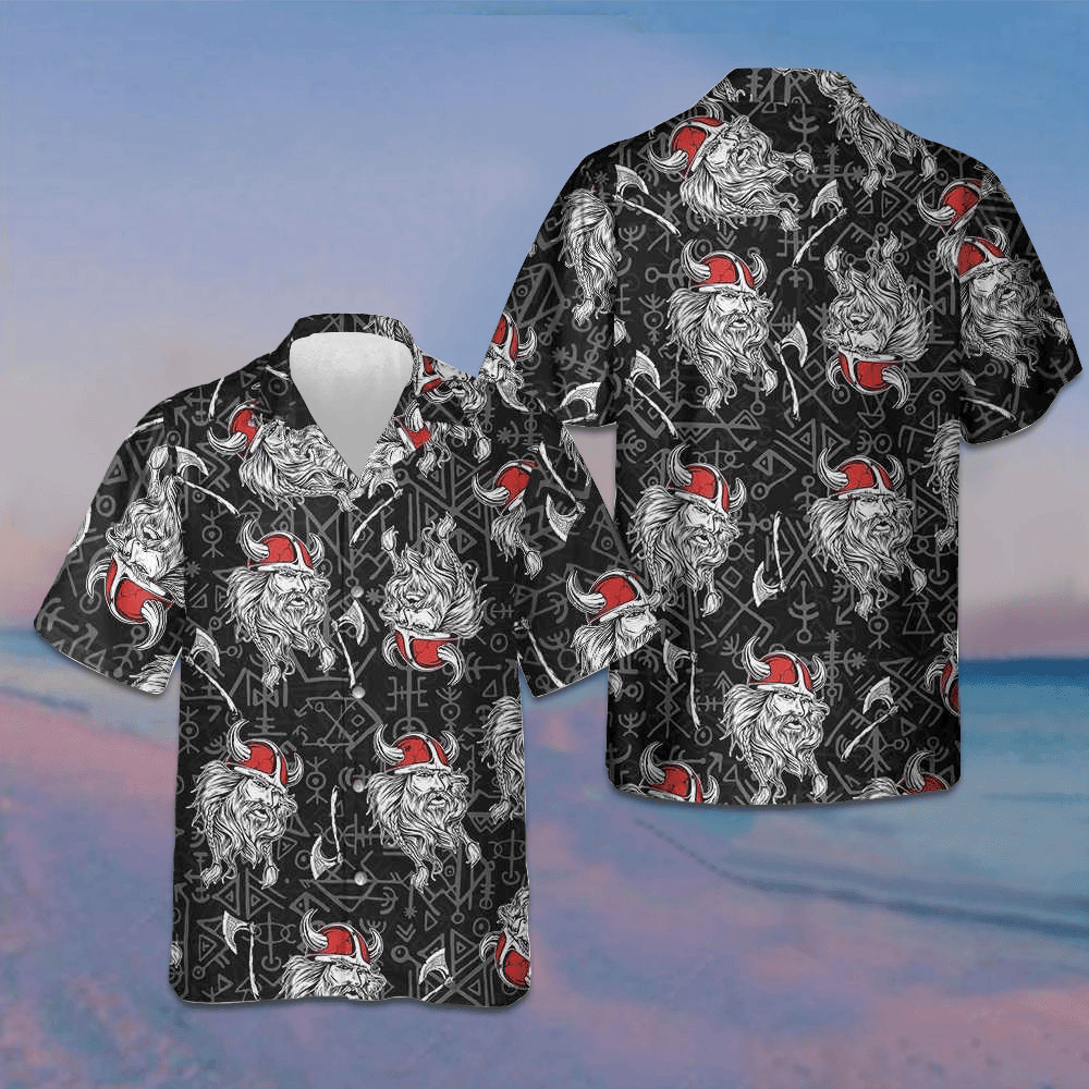 God Odin Head Hawaiian Shirt Cool Summer Shirts For Guys Gifts For Hubby God Odin Head Hawaiian Shirt Cool Summer Shirts For Guys Gifts For Hubby