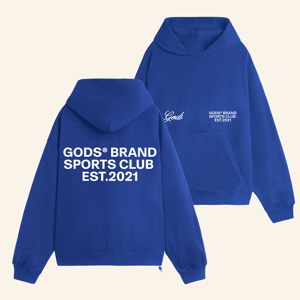 Gods Brand Merch Gods Brand Sports Club EST 2021 Hoodie Best Gifts For Brother