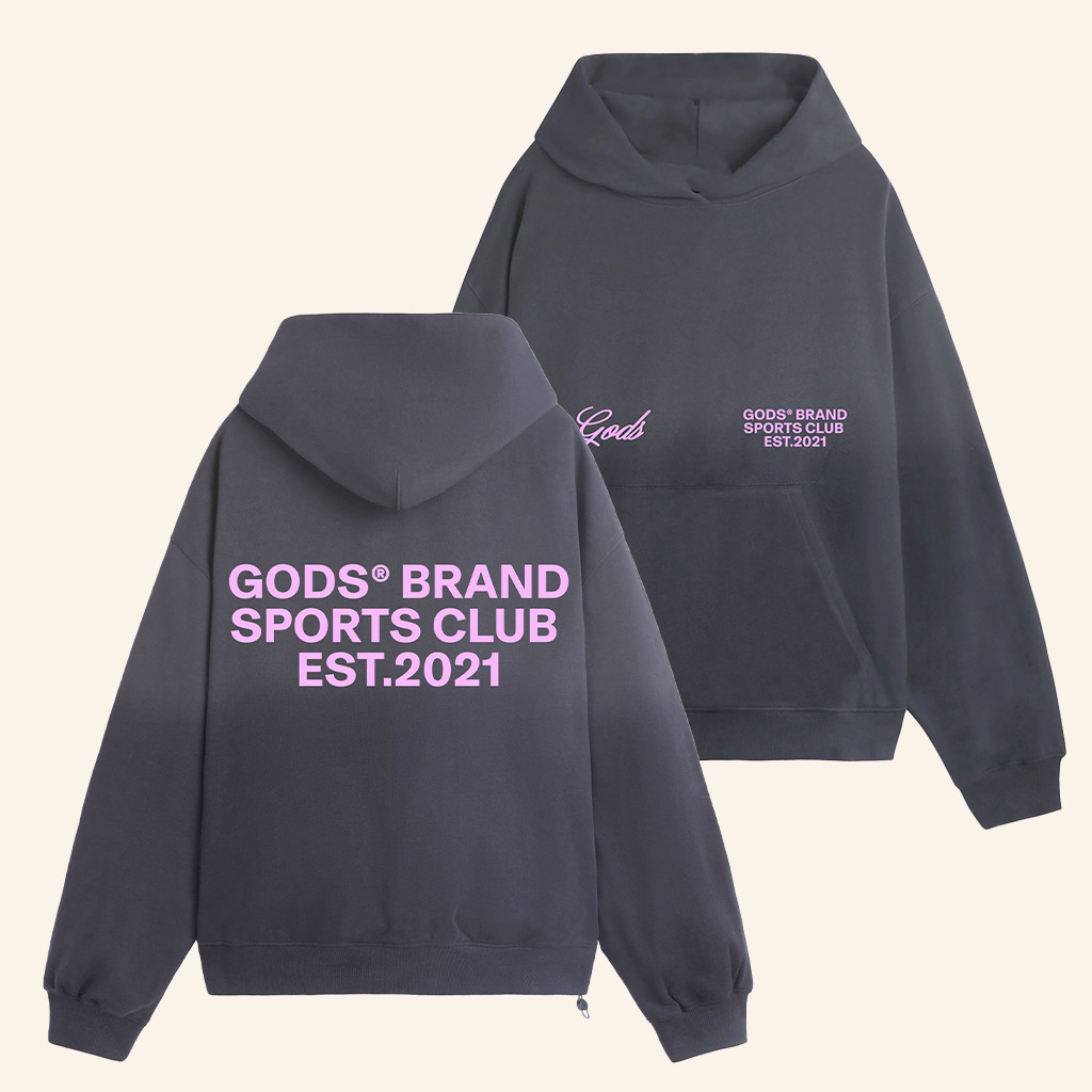 Gods Brand Merch Gods Brand Sports Club EST 2021 Hoodie Birthday Gift Ideas For Wife Gods Brand Merch Gods Brand Sports Club EST 2021 Hoodie Birthday Gift Ideas For Wife