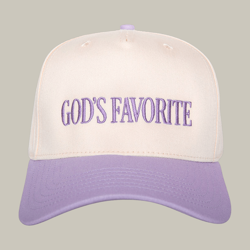 God's Favorite Two Toned Retro Hat In God We Trust Cap Christian Gift Ideas