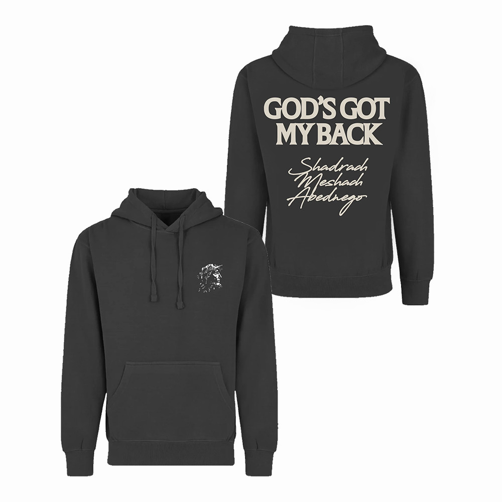 God's Got My Back Brandon Lake Hoodie Brandon Lake Hooded Sweatshirt Worship Music Lover Gift