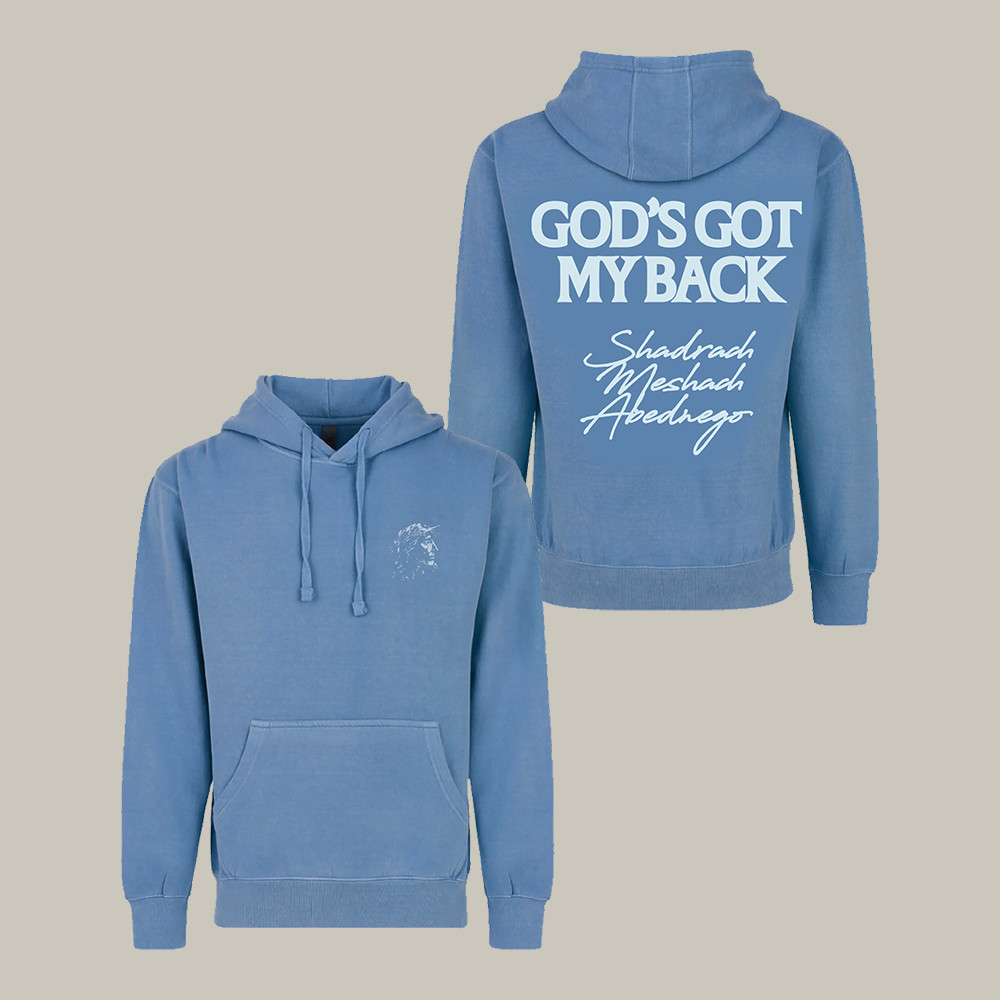 God's Got My Back Hoodie Brandon Lake Hooded Sweatshirt Music Fan Gift For Him