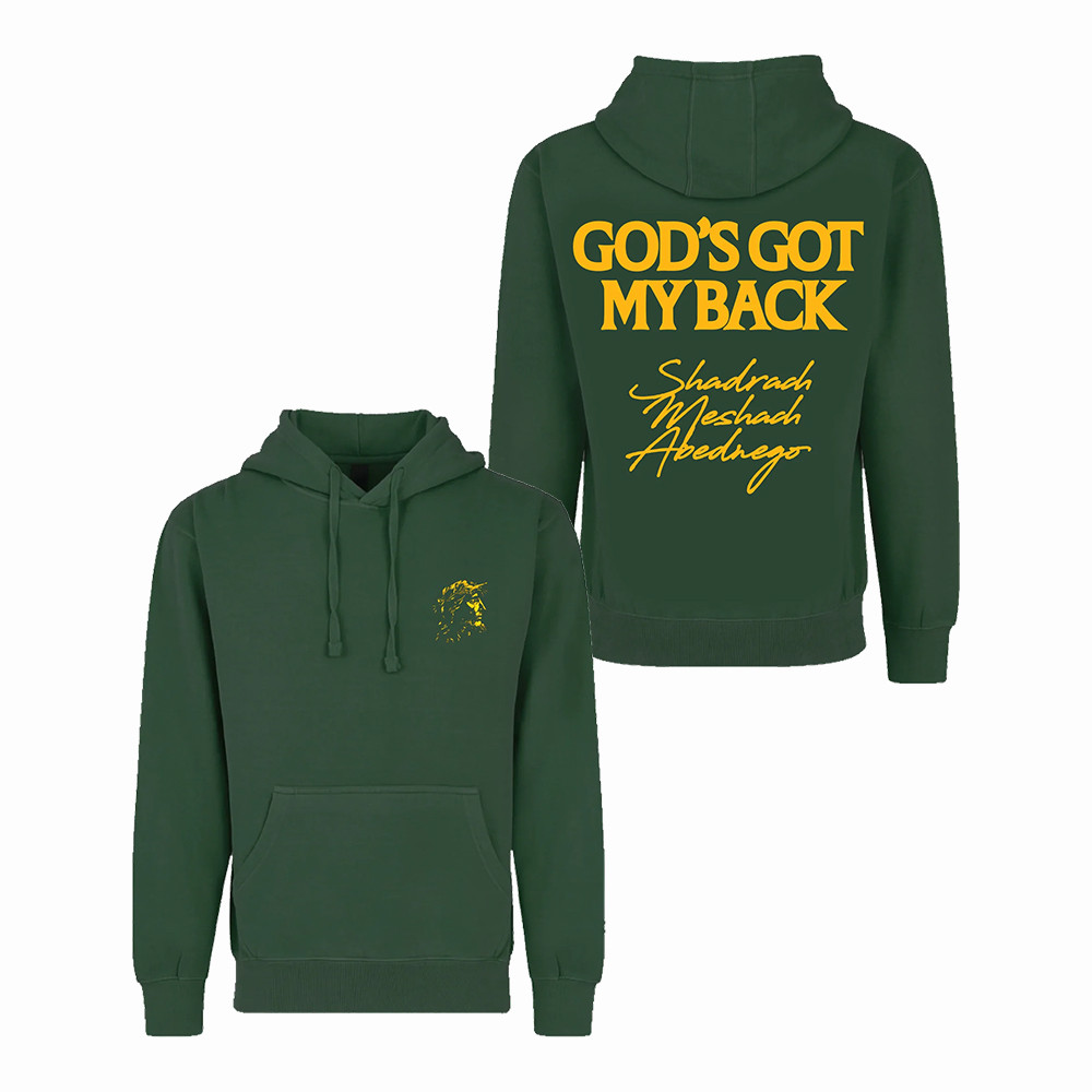 God's Got My Back Hoodie Brandon Lake Merch Gift Ideas For Him