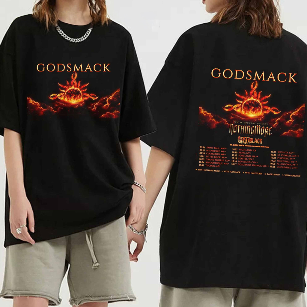 Godsmack Band Fall Tour Shirt Godsmack Merch Gifts For Rock Music Lovers