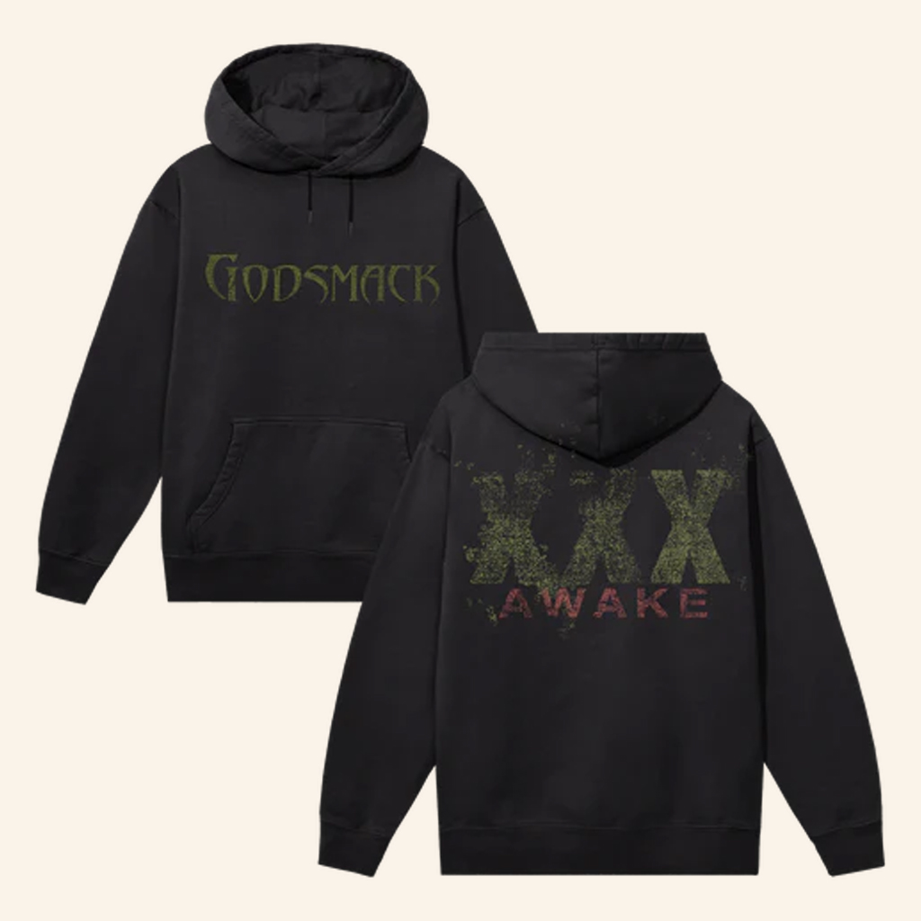 Godsmack Merch Awake 25Th Anniversary Hoodie Christmas Present Ideas For Rock Fans Godsmack Merch Awake 25Th Anniversary Hoodie Christmas Present Ideas For Rock Fans