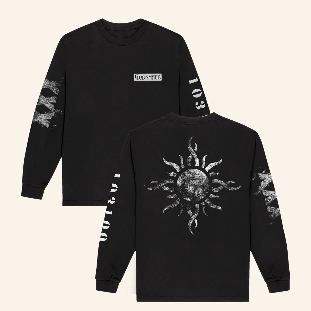 Godsmack Merch Awake 25Th Anniversary Long Sleeve Shirt Christmas Gifts For Rock Fans Godsmack Merch Awake 25Th Anniversary Long Sleeve Shirt Christmas Gifts For Rock Fans